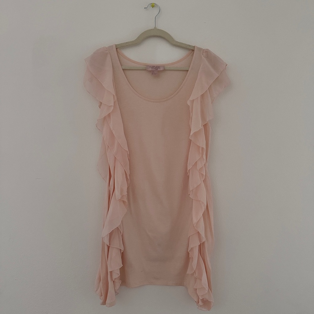 H&M Garden Collection Ruffle Dress